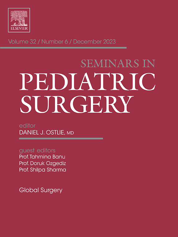 Go to journal home page - Seminars in Pediatric Surgery